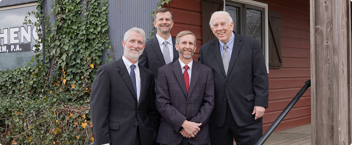 Renovated 100-year-old building houses Kitchens Law Firm in Crystal Springs, MS.